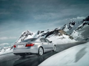 Lexus LS460 AWD Car Poster Print on 10 mil Archival Satin Paper 16" x 12"