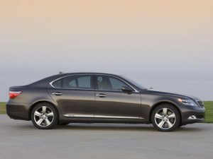 Lexus LS600h L Pebble Beach Edition Car Poster Print on 10 mil Archival Satin Paper