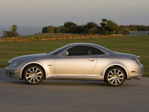 Lexus SC430 Coupe Pebble Beach Car Poster Print on 10 mil Archival Satin Paper 16" x 12"