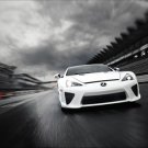 Lexus LFA On Race Track Car Poster Print on 10 mil Archival Satin Paper 16" x 12"