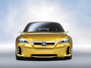Lexus LF-Ch Compact Hybrid Concept Car Poster Print on 10 mil Archival Satin Paper 20" x 15"