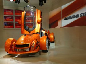 Magna Steyr Mila Concept Car Poster Print on 10 mil Archival Satin Paper 16" x 12"