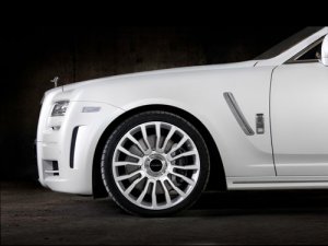 Mansory Rolls-Royce White Ghost Limited Car Poster Print on 10 mil Archival Satin Paper 16" x 12"