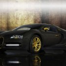 Mansory Bugatti Veyron Linea Vincero dOro Car Poster Print on 10 mil Archival Satin Paper 16" x 12"