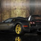 Mansory Bugatti Veyron Linea Vincero dOro Car Poster Print on 10 mil Archival Satin Paper 16" x 12"