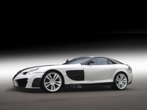 Mansory Mercedes-Benz McLaren SLR Renovatio Car Poster Print on 10 mil Archival Satin Paper 20"x15"