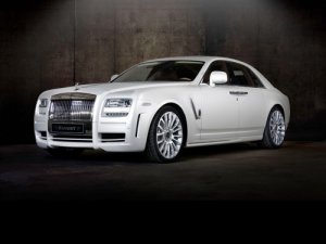 Mansory Rolls-Royce White Ghost Limited Car Poster Print on 10 mil Archival Satin Paper 20' x 15"