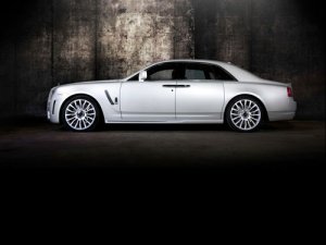 Mansory Rolls-Royce White Ghost Limited Car Poster Print on 10 mil Archival Satin Paper 20" x 15"