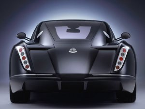 Maybach Exelero Car Poster Print on 10 mil Archival Satin Paper 16" x 12"