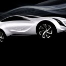 Mazda Kazamai Concept Car Poster Print on 10 mil Archival Satin Paper 16" x 12"