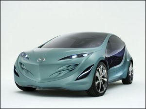 Mazda Sky Concept Car Poster Print on 10 mil Archival Satin Paper 16" x 12"