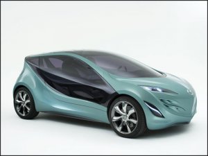 Mazda Sky Concept Car Poster Print on 10 mil Archival Satin Paper 16" x 12"
