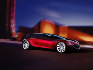 Mazda Ryuga Concept Car Poster Print on 10 mil Archival Satin Paper 20" x 15"