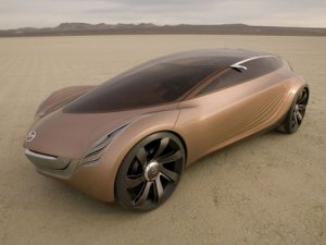 Mazda Nagare Concept Car Poster Print on 10 mil Archival Satin Paper 20" x 15"
