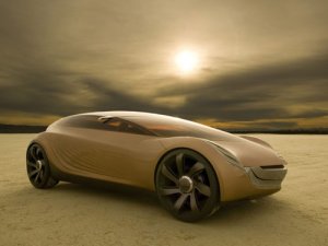Mazda Nagare Concept Car Poster Print on 10 mil Archival Satin Paper 20" x 15"