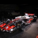 McLaren Mercedes MP4 Race Car Poster Print on 10 mil Archival Satin Paper 16" x 12"