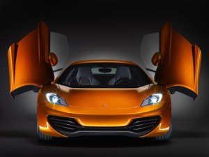 McLaren MP4-12C Car Poster Print on 10 mil Archival Satin Paper 16" x 12"