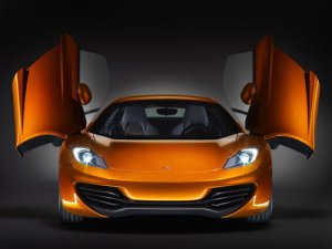 McLaren MP4-12C Car Poster Print on 10 mil Archival Satin Paper 20" x 15"