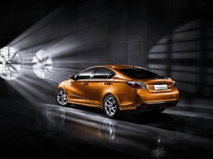 MG 6 Car Poster Print on 10 mil Archival Satin Paper 16" x 12"