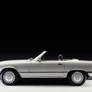 Mercedes-Benz R-107 SL Class Roadster Car Poster Print on 10 mil Archival Satin Paper 16" x 12"