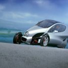 Mercedes-Benz F-300 Concept Car Poster Print on 10 mil Archival Satin Paper 16" x 12"