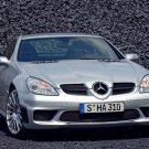 Mercedes-Benz SLK55 AMG Car Poster Print on 10 mil Archival Satin Paper 16" x 12"