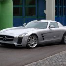Mercedes-Benz Fab Design SLS AMG Concept Car Poster Print on 10 mil Archival Satin Paper 16" x 12"
