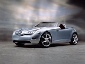 Mercedes-Benz Vision SLA Concept Car Poster Print on 10 mil Archival Satin Paper 16" x 12"