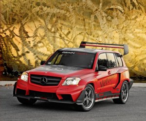 Mercedes-Benz GLK Pikes Peak Rally Racer Car Poster Print on 10 mil Archival Satin Paper 16" x 12"