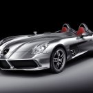 Mercedes-Benz SLR McLaren Stirling Moss Car Poster Print on 10 mil Archival Satin Paper 16" x 12"