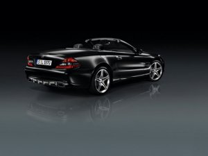Mercedes-Benz SL Night Edition 2010 Car Poster Print on 10 mil Archival Satin Paper 16" x 12"
