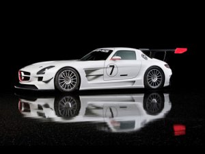 Mercedes-Benz SLS AMG GT3 Car Poster Print on 10 mil Archival Satin Paper 16" x 12"