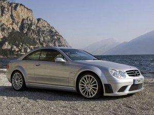 Mercedes-Benz CLK 63 Black Concept Car Poster Print on 10 mil Archival Satin Paper 16" x 12"