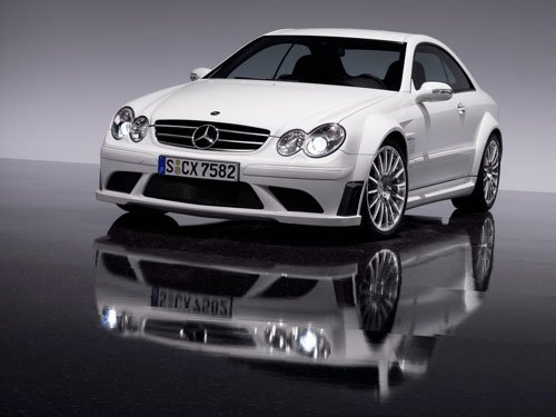 Mercedes-Benz CLK 63 Black Concept Car Poster Print on 10 mil Archival Satin Paper 20" x 15"