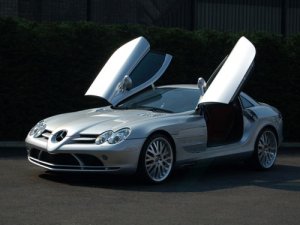 Mercedes-Benz Project Kahn McLaren SLR Car Poster Print on 10 mil Archival Satin Paper 20" X 15"