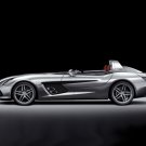 Mercedes-Benz SLR McLaren Stirling Moss Car Poster Print on 10 mil Archival Satin Paper 20" x 15"
