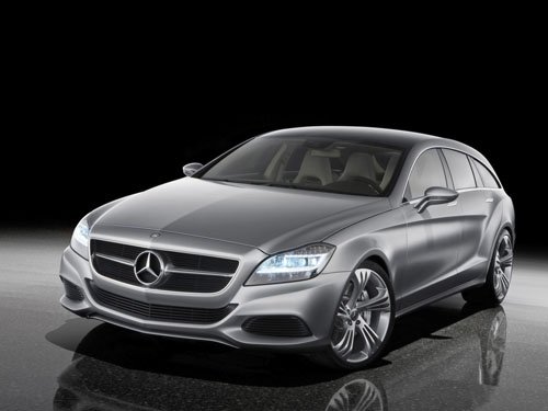 Mercedes-Benz Shooting Brake 2010 Concept Car Poster Print on 10 mil Archival Satin Paper 20" x 15"