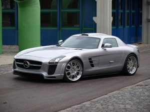 Mercedes-Benz Fab Design SLS AMG Concept Car Poster Print on 10 mil Archival Satin Paper 20" x 15"