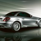 Mercedes-Benz SLK 55 AMG Special Series Car Poster Print on 10 mil Archival Satin Paper 20" x 15"