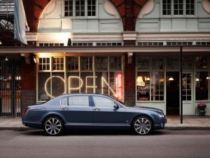 Bentley Continental Flying Spur Series 51 Car Poster Print on 10 mil Archival Satin Paper 16" X 12"