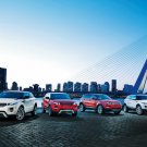 Land Rover Range Rover Evoque 5-Door Lineup Car Poster Print on 10 mil Archival Satin Paper 16"x12"