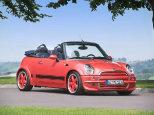 AC Schnitzer Mini Cabriolet Convert. Concept Car Poster Print on 10 mil Archival Satin Paper 16"x12"