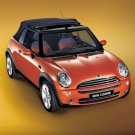 Mini Cooper Convertible Car Poster Print on 10 mil Archival Satin Paper 16" x 12"