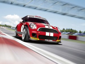 Mini Cooper Challenge John Cooper Works Car Poster Print on 10 mil Archival Satin Paper 16" x 12"