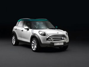 Mini Cooper Crossover Concept Car Poster Print on 10 mil Archival Satin Paper 16" x 12"