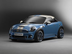 Mini Coupe Concept Car Poster Print on 10 mil Archival Satin Paper 16" x 12"