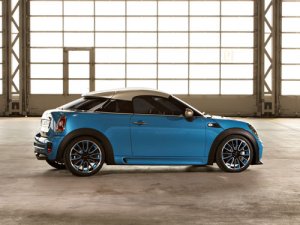 Mini Coupe Concept Car Poster Print on 10 mil Archival Satin Paper 16" x 12"