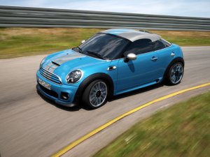 Mini Coupe Concept Car Poster Print on 10 mil Archival Satin Paper 16" x 12"