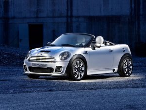 Mini Roadster Concept Car Poster Print on 10 mil Archival Satin Paper 16" x 12"
