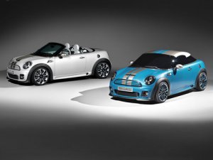 Mini Roadster Concept Car Poster Print on 10 mil Archival Satin Paper 16" x 12"